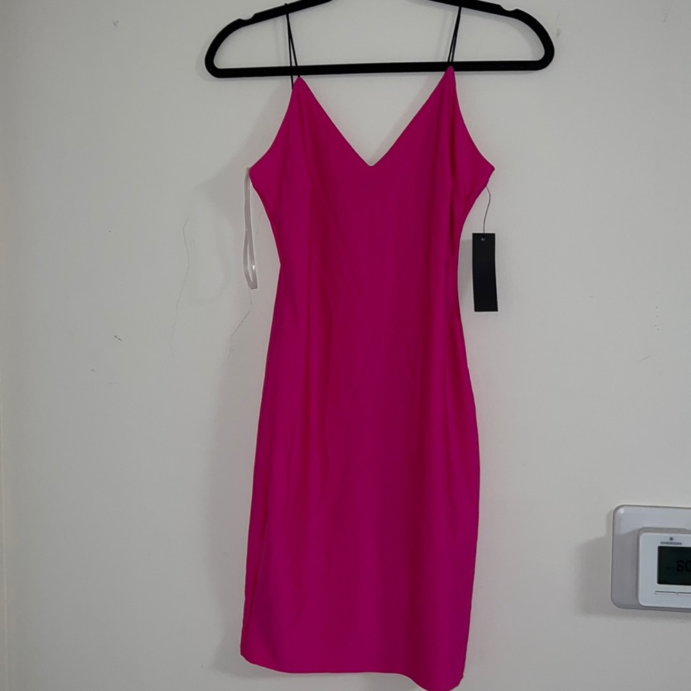 Fushia dress